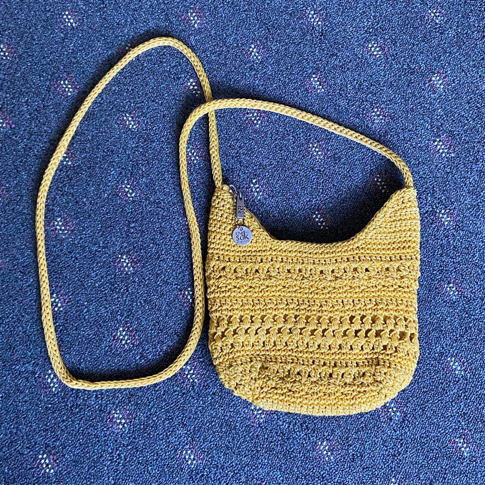 🔒SOLD🔒The Sak woven bag